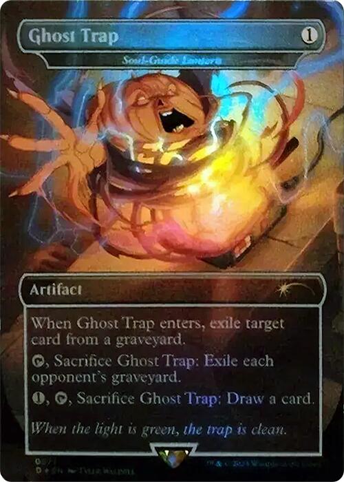 Ghost Trap - Soul-Guide Lantern (Rainbow Foil) [Secret Lair Drop Series] | Exor Games Dartmouth