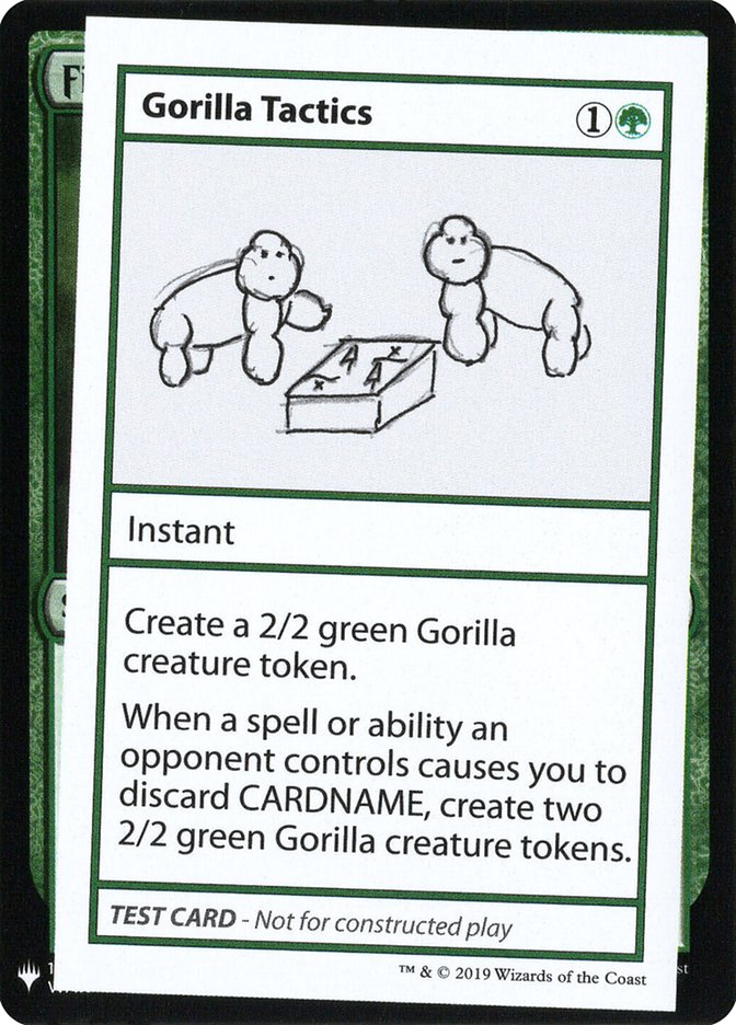 Gorilla Tactics [Mystery Booster Playtest Cards] | Exor Games Dartmouth