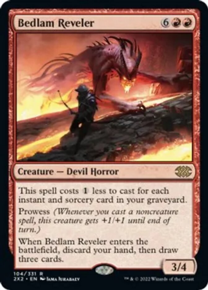 Bedlam Reveler [Double Masters 2022] | Exor Games Dartmouth