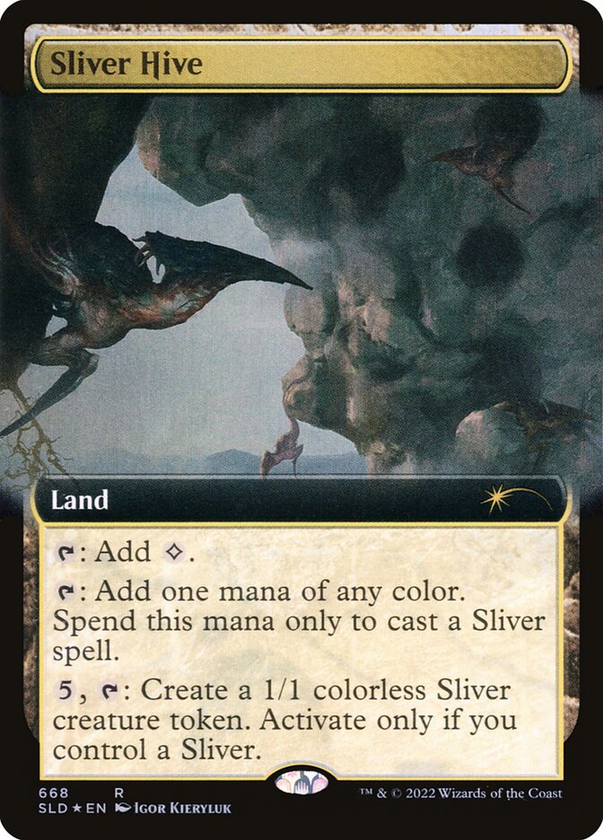 Sliver Hive (Extended Art) [Secret Lair Drop Promos] | Exor Games Dartmouth