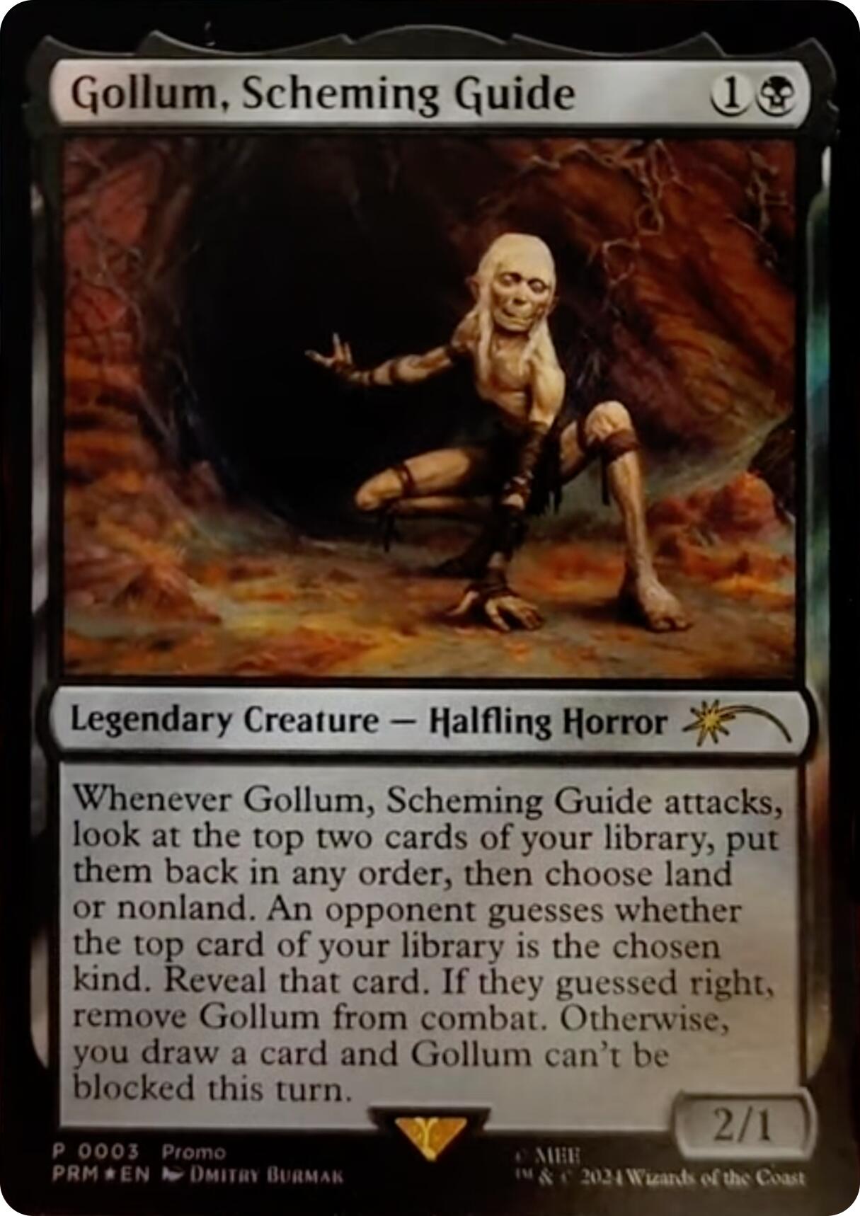 Gollum, Scheming Guide [Resale Promos] | Exor Games Dartmouth