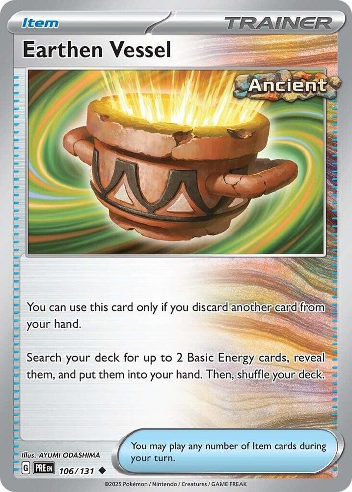 Earthen Vessel (106/131) [Scarlet & Violet: Prismatic Evolutions] | Exor Games Dartmouth