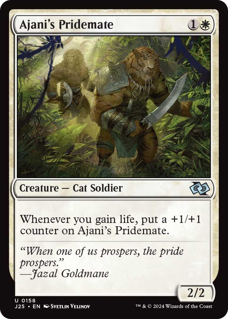 Ajani's Pridemate [Foundations Jumpstart] | Exor Games Dartmouth