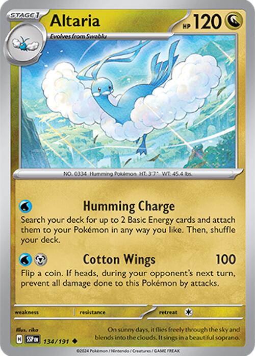 Altaria (134/191) [Scarlet & Violet: Surging Sparks] | Exor Games Dartmouth