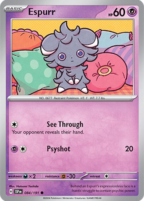 Espurr (084/191) [Scarlet & Violet: Surging Sparks] | Exor Games Dartmouth