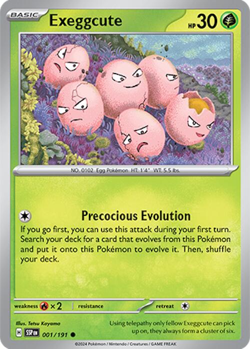 Exeggcute (001/191) [Scarlet & Violet: Surging Sparks] | Exor Games Dartmouth