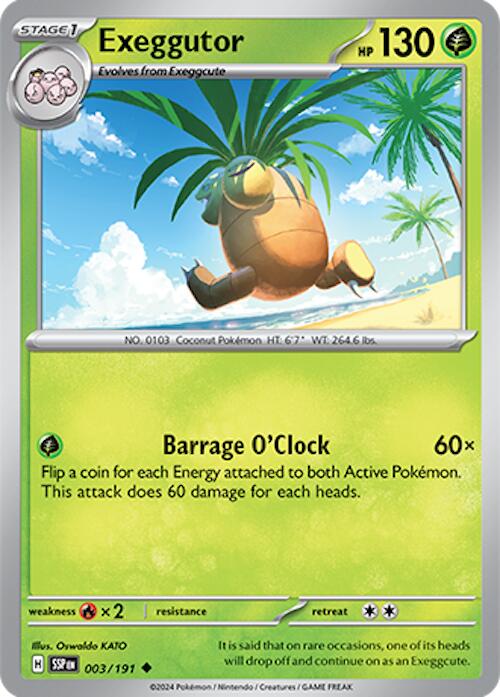 Exeggutor (003/191) [Scarlet & Violet: Surging Sparks] | Exor Games Dartmouth