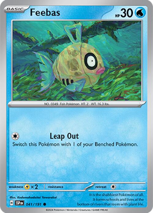 Feebas (041/191) [Scarlet & Violet: Surging Sparks] | Exor Games Dartmouth