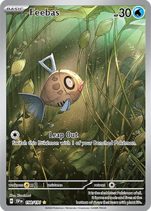 Feebas (198/191) [Scarlet & Violet: Surging Sparks] | Exor Games Dartmouth