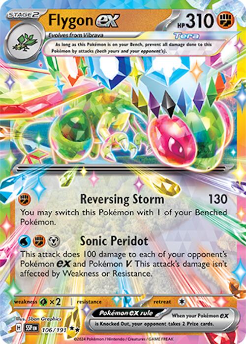 Flygon ex (106/191) [Scarlet & Violet: Surging Sparks] | Exor Games Dartmouth