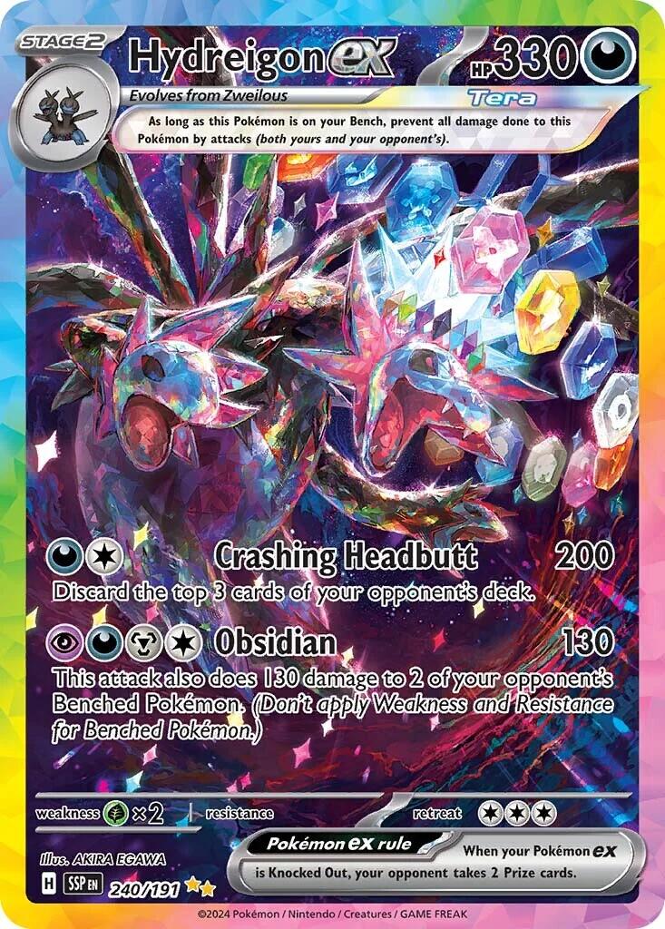 Hydreigon ex (240/191) [Scarlet & Violet: Surging Sparks] | Exor Games Dartmouth