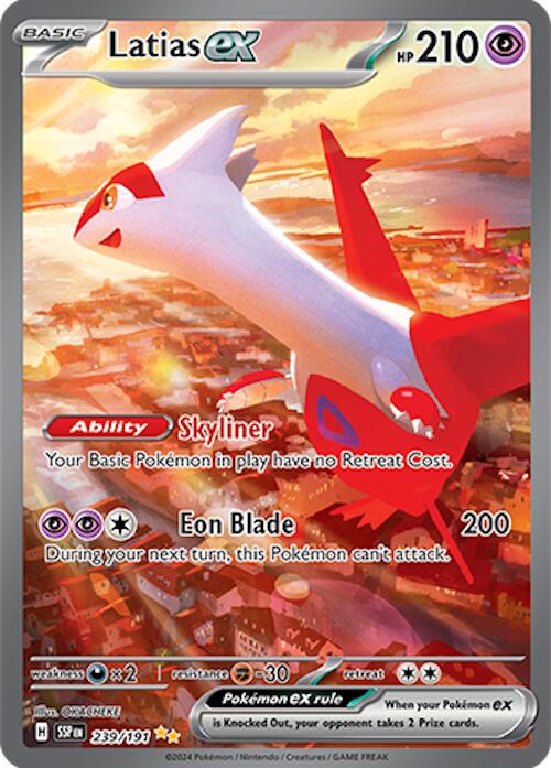 Latias ex (239/191) [Scarlet & Violet: Surging Sparks] | Exor Games Dartmouth