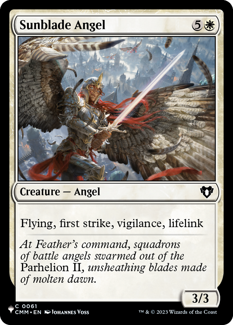 Sunblade Angel [The List] | Exor Games Dartmouth