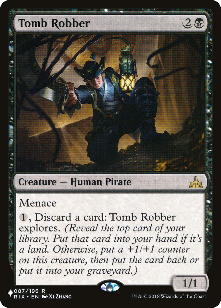 Tomb Robber [The List] | Exor Games Dartmouth