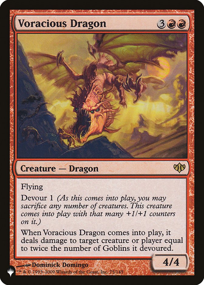 Voracious Dragon [The List] | Exor Games Dartmouth