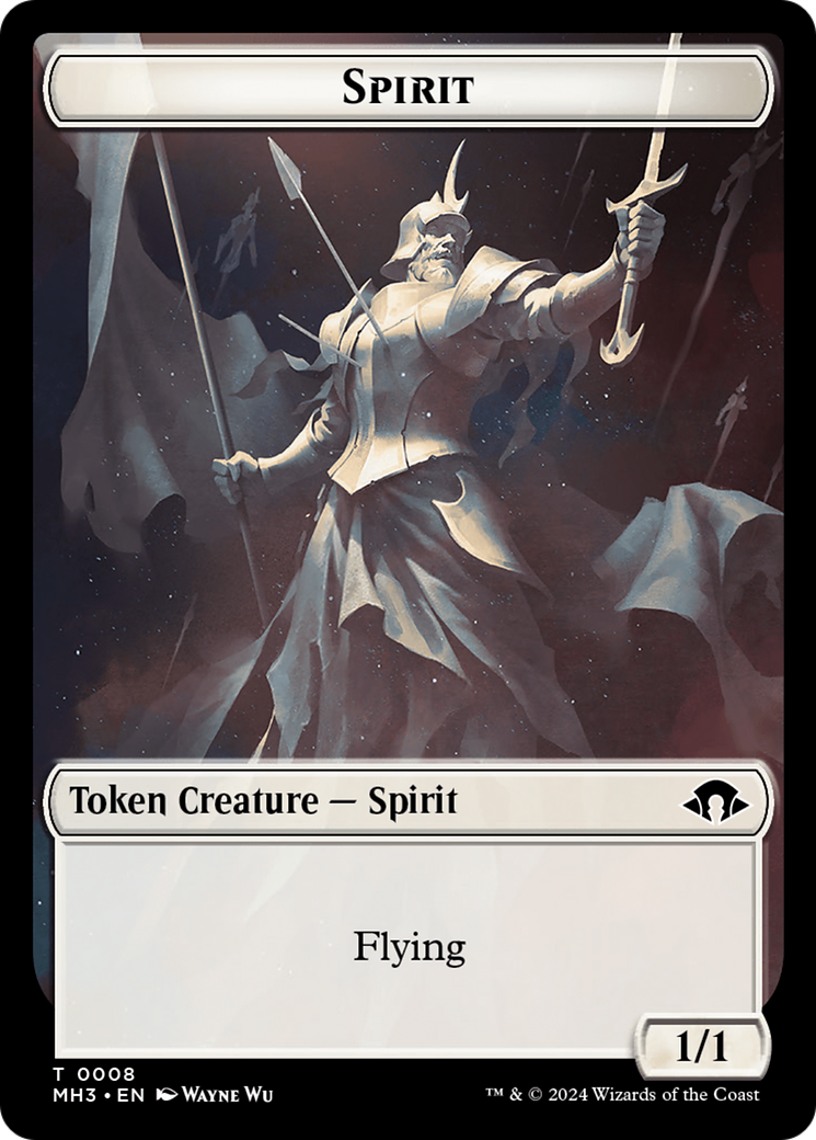 Phyrexian Germ // Spirit (0008) Double-Sided Token [Modern Horizons 3 Tokens] | Exor Games Dartmouth