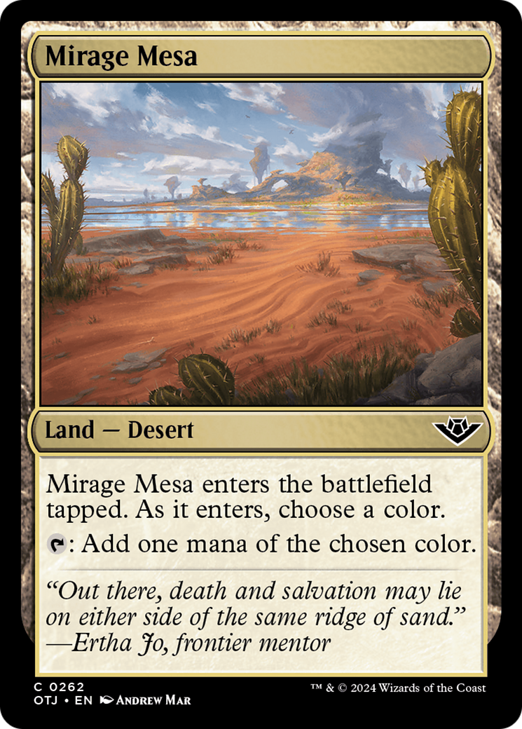 Mirage Mesa [Outlaws of Thunder Junction] | Exor Games Dartmouth