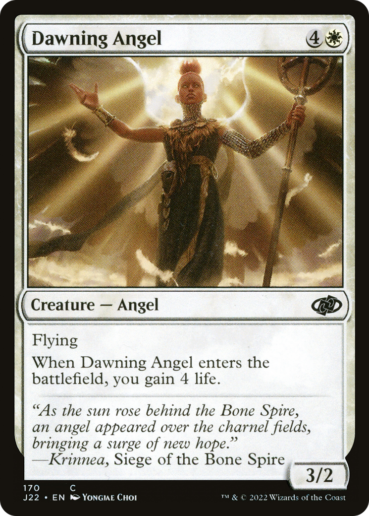 Dawning Angel [Jumpstart 2022] | Exor Games Dartmouth