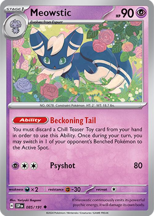 Meowstic (085/191) [Scarlet & Violet: Surging Sparks] | Exor Games Dartmouth