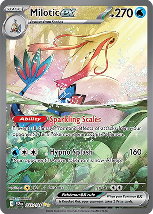 Milotic ex (237/191) [Scarlet & Violet: Surging Sparks] | Exor Games Dartmouth