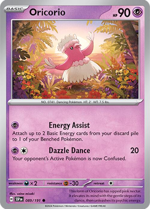 Oricorio (089/191) [Scarlet & Violet: Surging Sparks] | Exor Games Dartmouth