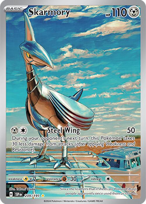 Skarmory (209/191) [Scarlet & Violet: Surging Sparks] | Exor Games Dartmouth