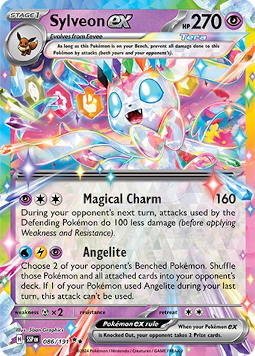 Sylveon ex (086/191) [Scarlet & Violet: Surging Sparks] | Exor Games Dartmouth