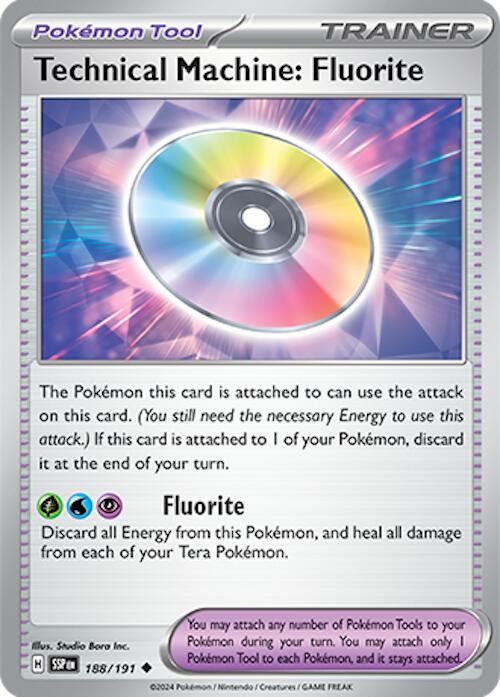 Technical Machine: Fluorite (188/191) [Scarlet & Violet: Surging Sparks] | Exor Games Dartmouth