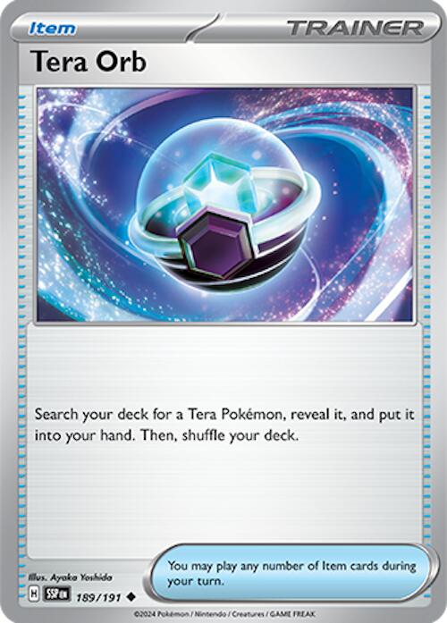 Tera Orb (189/191) [Scarlet & Violet: Surging Sparks] | Exor Games Dartmouth