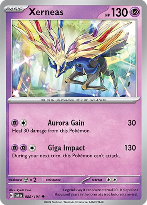 Xerneas (088/191) [Scarlet & Violet: Surging Sparks] | Exor Games Dartmouth