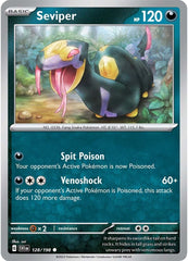 Seviper (128/198) [Scarlet & Violet: Base Set] | Exor Games Dartmouth