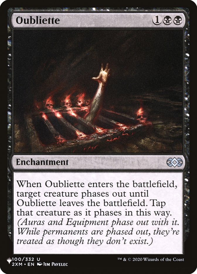 Oubliette [The List] | Exor Games Dartmouth