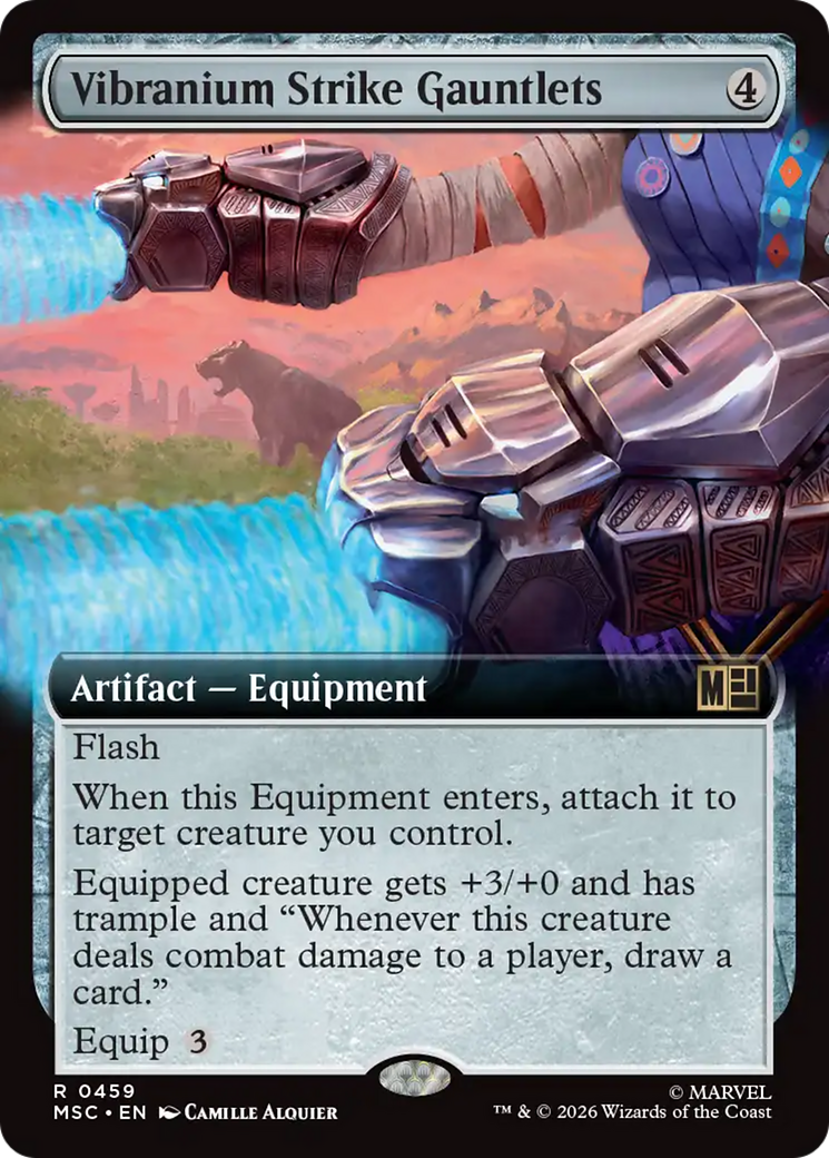 Vibranium Strike Gauntlets (Extended Art) [Marvel Super Heroes Commander] | Exor Games Dartmouth