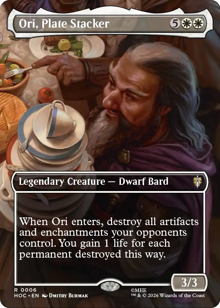 Ori, Plate Stacker (Borderless) [The Hobbit: Eternal-Legal] | Exor Games Dartmouth