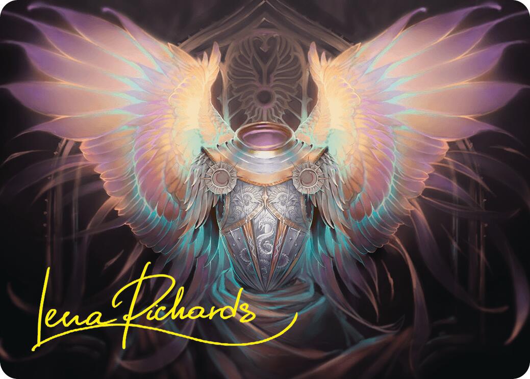 Celestial Armor Art Card (2/54) (Gold-Stamped Signature) [Foundations Art Series] | Exor Games Dartmouth