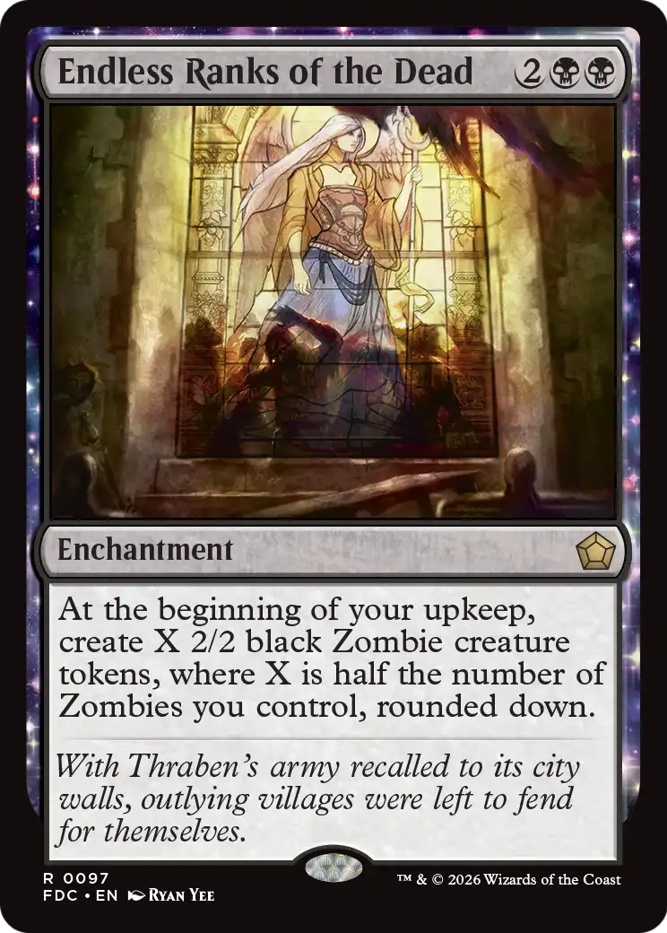 Endless Ranks of the Dead [Foundations Commander] | Exor Games Dartmouth