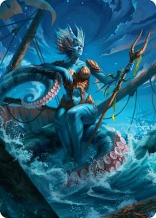 Kiora, the Rising Tide Art Card (30/54) [Foundations Art Series] | Exor Games Dartmouth