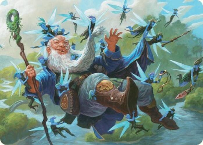 Mischievous Mystic Art Card (7/54) [Foundations Art Series] | Exor Games Dartmouth