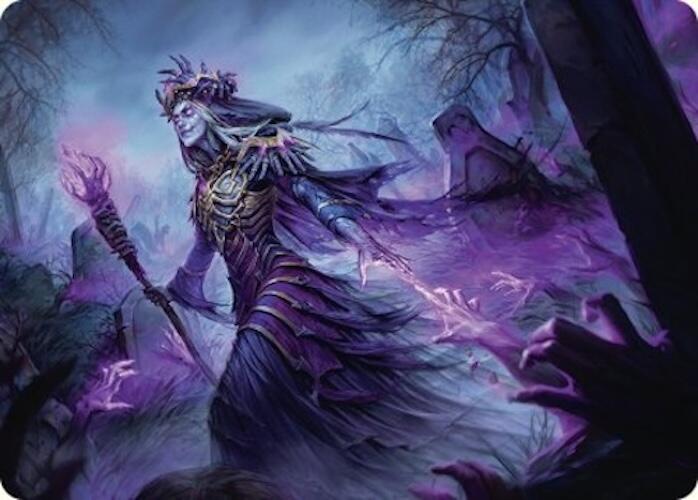 Zul Ashur, Lich Lord Art Card (10/54) [Foundations Art Series] | Exor Games Dartmouth