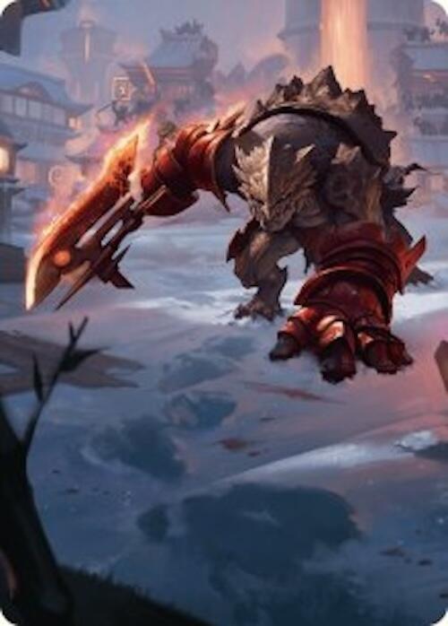 Searslicer Goblin Art Card (39/54) [Foundations Art Series] | Exor Games Dartmouth