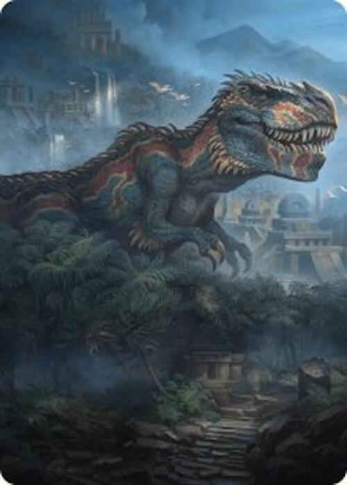 Ghalta, Primal Hunger Art Card (41/54) [Foundations Art Series] | Exor Games Dartmouth