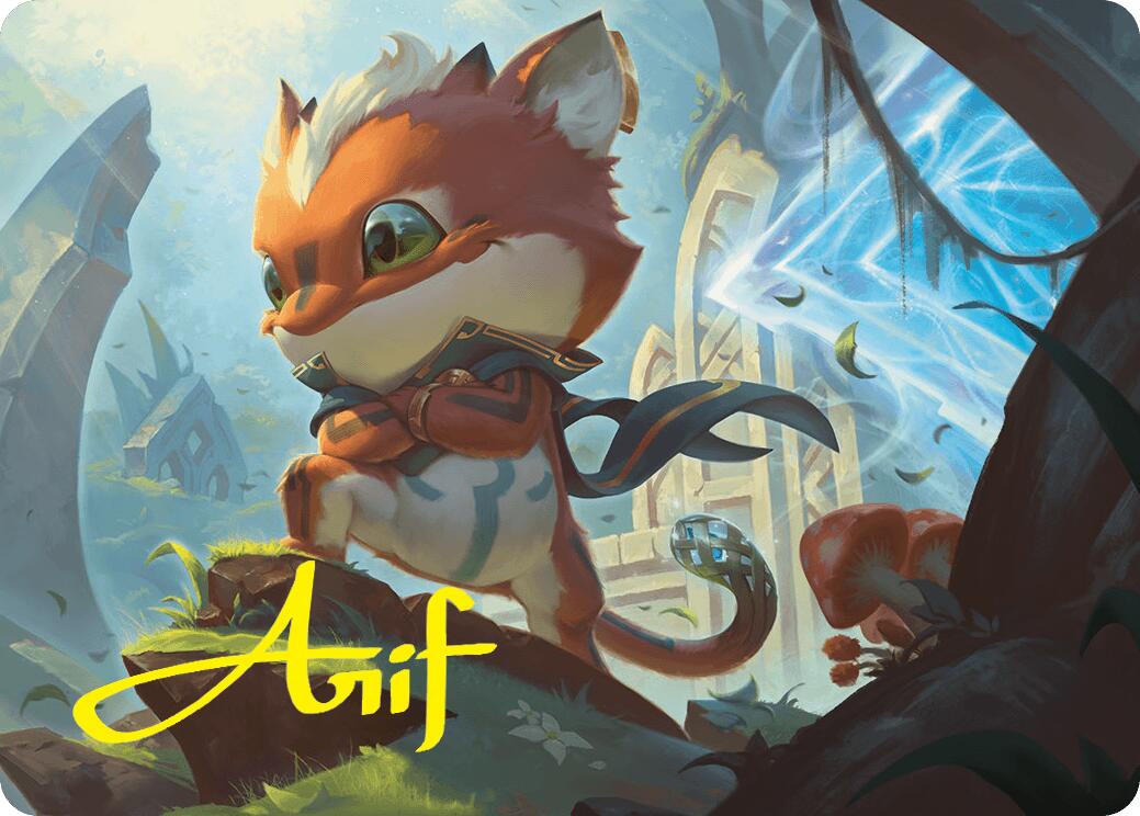 Loot, Exuberant Explorer Art Card (12/54) (Gold-Stamped Signature) [Foundations Art Series] | Exor Games Dartmouth