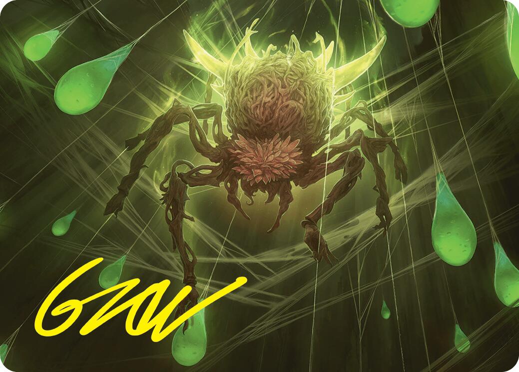 Spinner of Souls Art Card (13/54) (Gold-Stamped Signature) [Foundations Art Series] | Exor Games Dartmouth