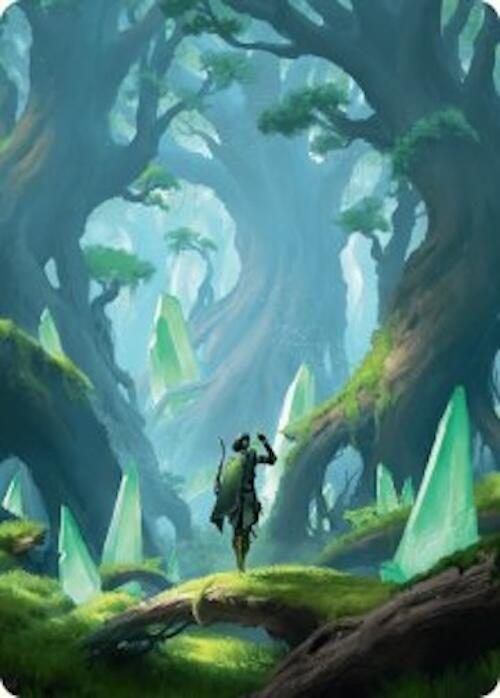 Forest Art Card (25/54) [Foundations Art Series] | Exor Games Dartmouth