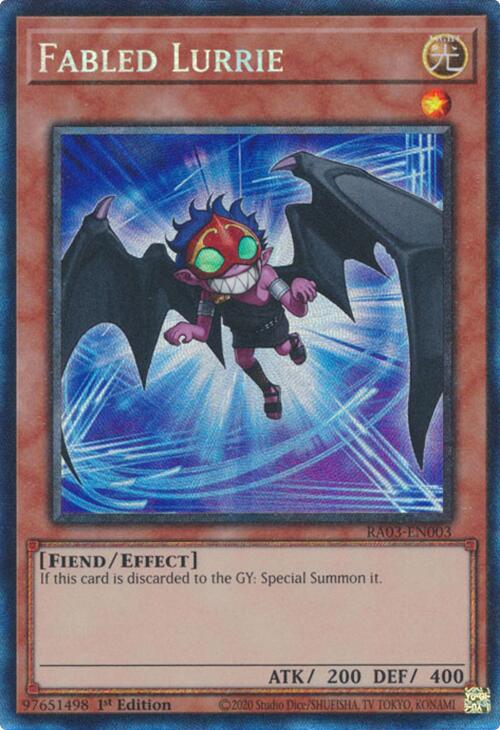 Fabled Lurrie (CR) [RA03-EN003] Prismatic Collector's Rare | Exor Games Dartmouth