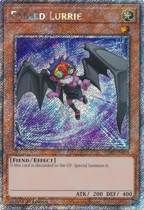 Fabled Lurrie (Platinum Secret Rare) [RA03-EN003] Platinum Secret Rare | Exor Games Dartmouth