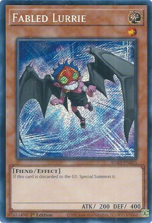Fabled Lurrie (Secret Rare) [RA03-EN003] Secret Rare | Exor Games Dartmouth