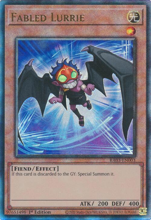 Fabled Lurrie (UTR) [RA03-EN003] Prismatic Ultimate Rare | Exor Games Dartmouth