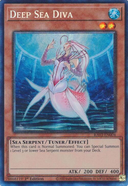 Deep Sea Diva (CR) [RA03-EN004] Prismatic Collector's Rare | Exor Games Dartmouth