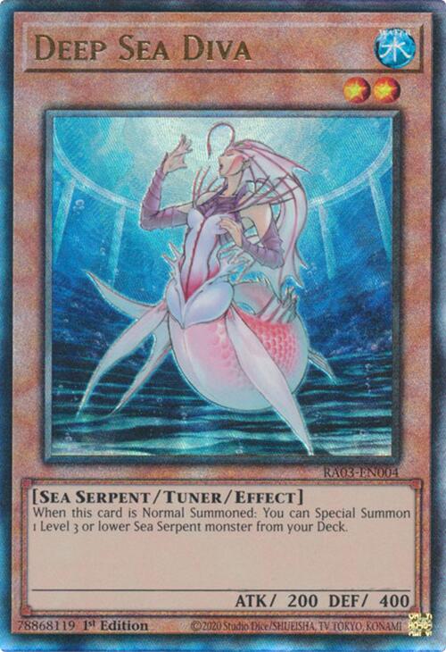 Deep Sea Diva (UTR) [RA03-EN004] Prismatic Ultimate Rare | Exor Games Dartmouth